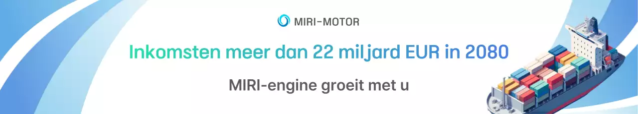 Hemelsblauwe moderne zakelijke advertentie