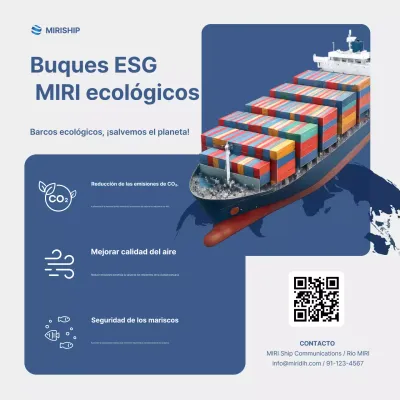 Campaña Ambiental Moderna Azul