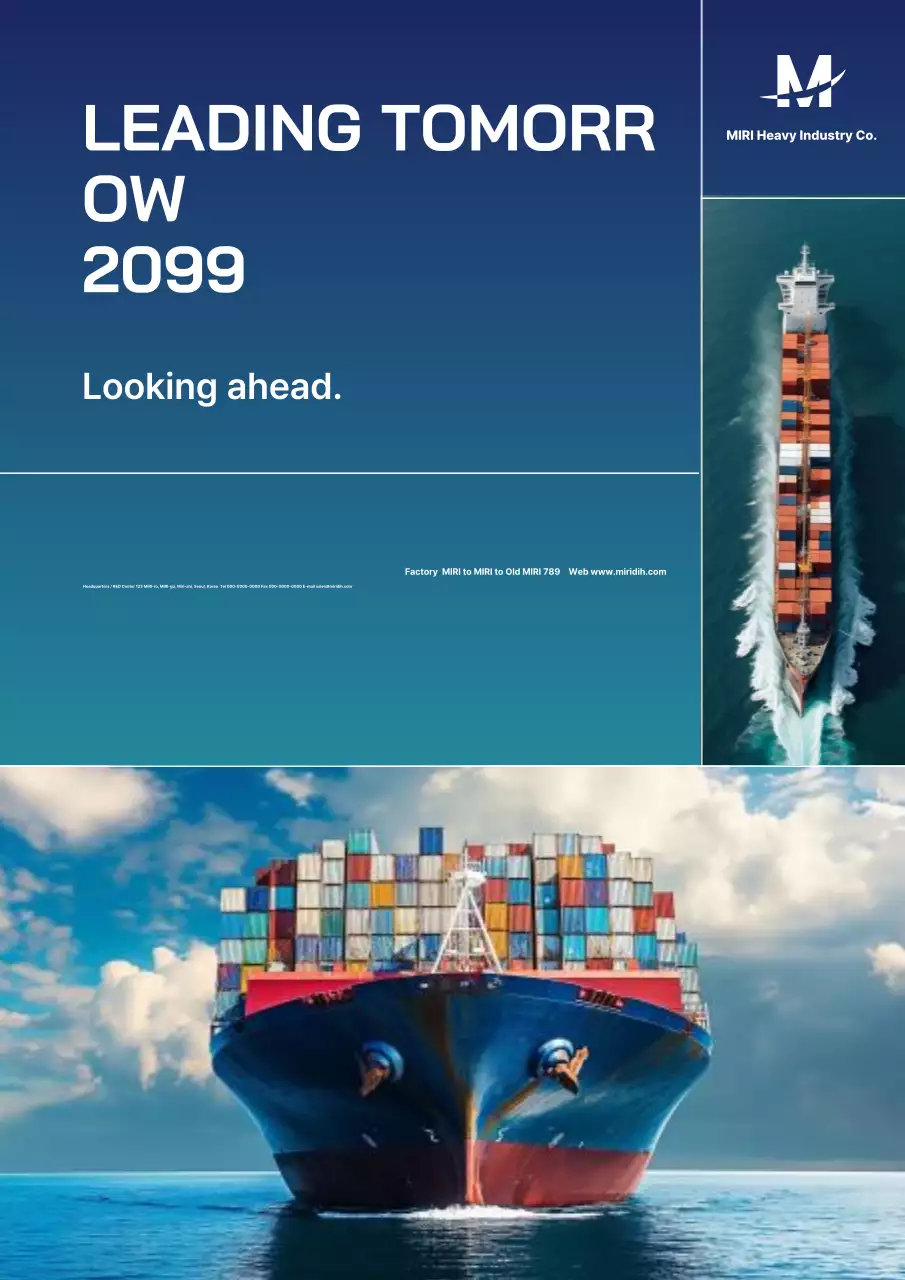 Anúncio da Blue Modern Logistics