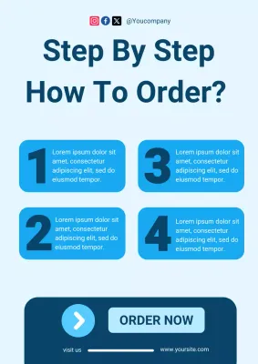 blue modern order guide