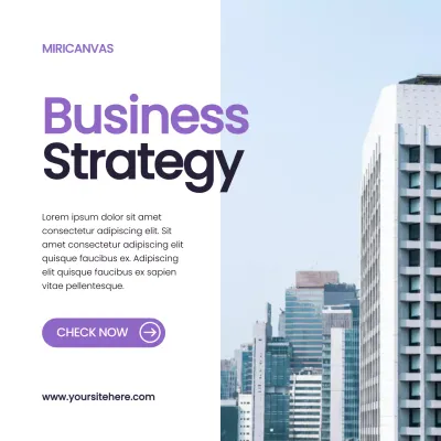 Purple Modern Business Promotion