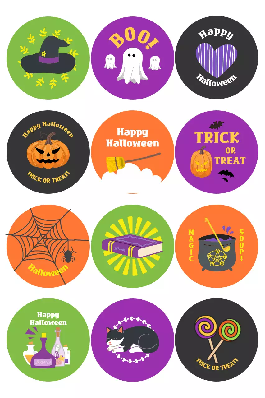 sự kiện Halloween đầy màu sắc cổ điển