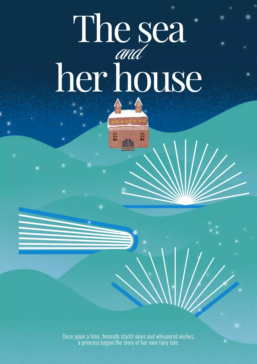 네이비 판타지 동화책 홍보