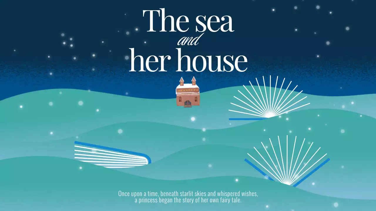 네이비 판타지 동화책 홍보