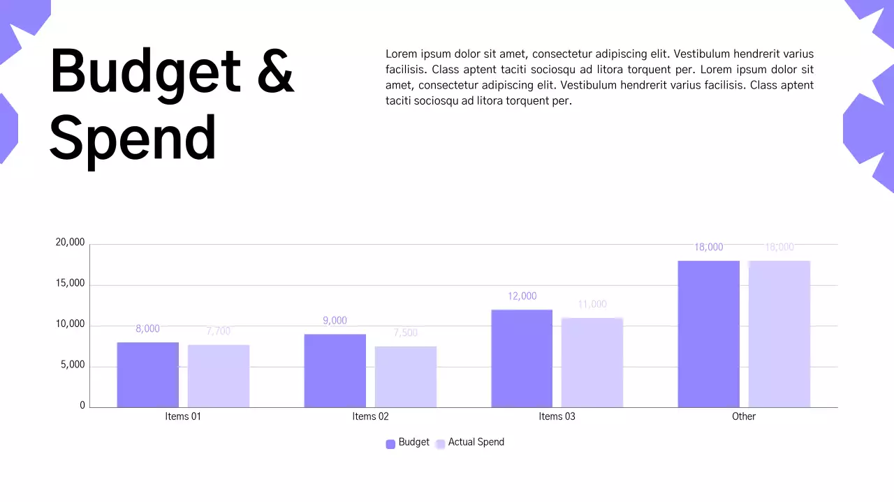 Purple Minimalist Marketing Report