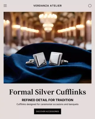 Silver Elegant Accessories Advertisement Instagram Post