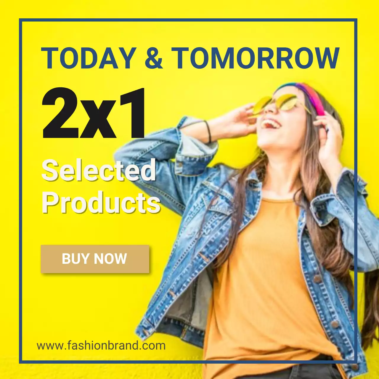 Fashion Sale Buy One Get One Free on Selected Products