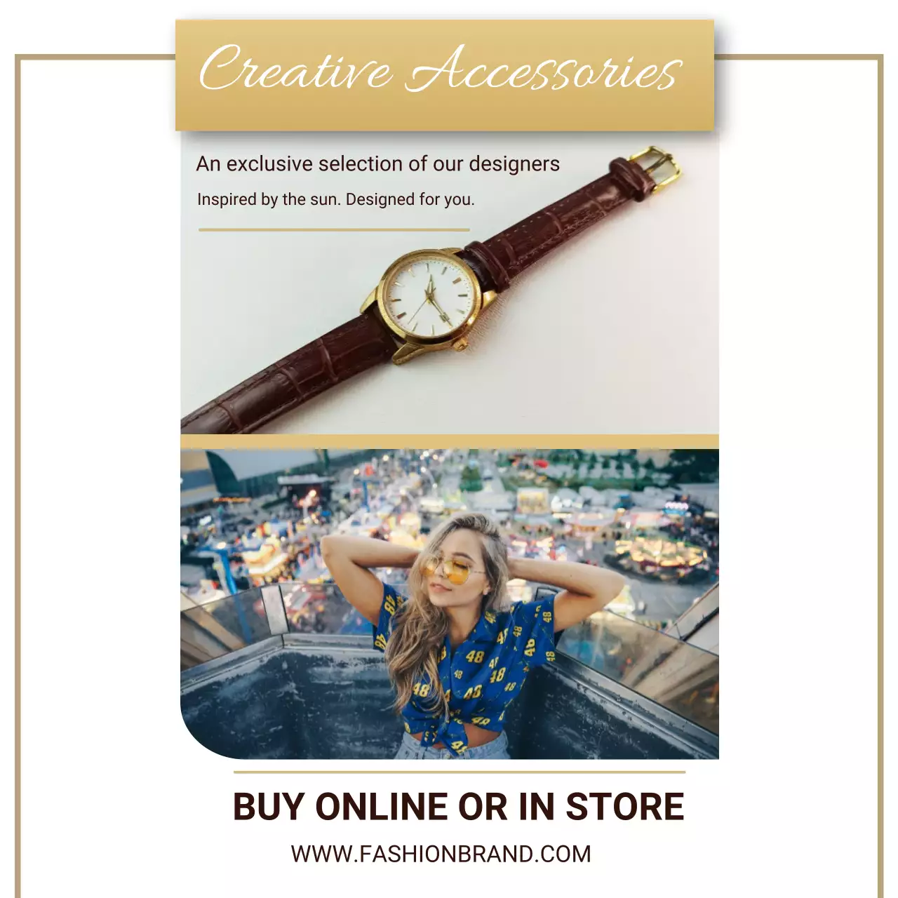Creative Accessories Luxury Watches Fashion Essentials