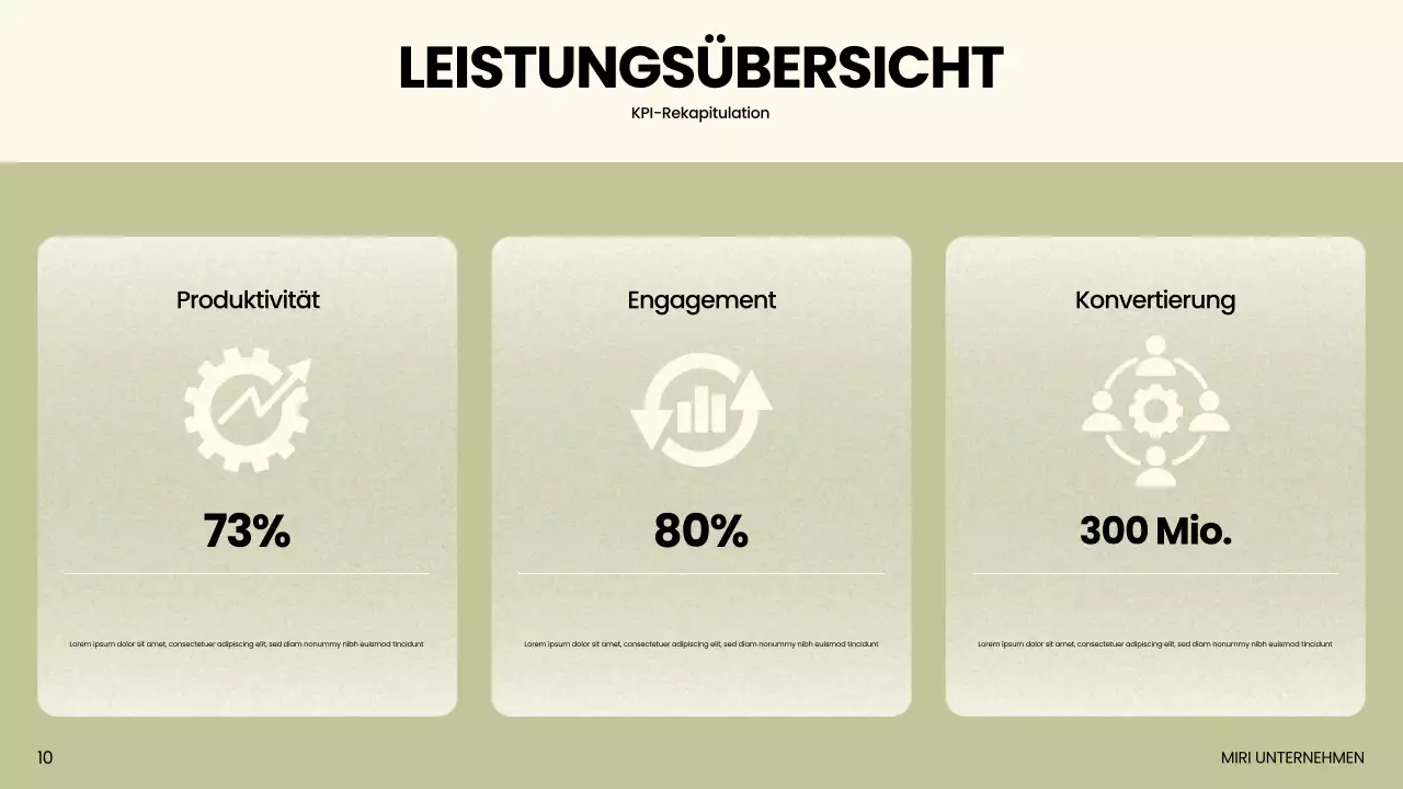 Beige Moderne Marketingpräsentation