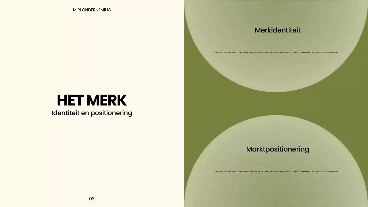 Beige moderne marketingpresentatie