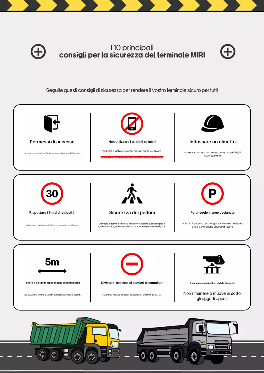 Guida alla sicurezza semplice nera