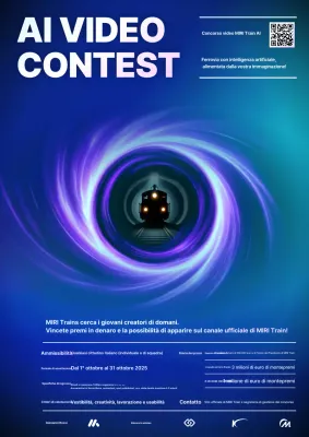 Promozione del concorso di generazione di video AI sui buchi neri Blue Space Aurora