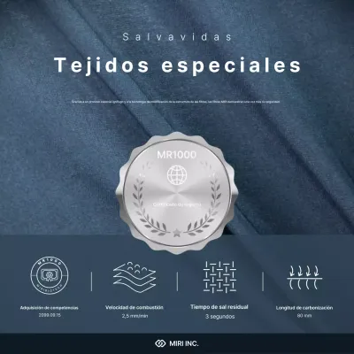 Promoción de la tecnología textil moderna gris