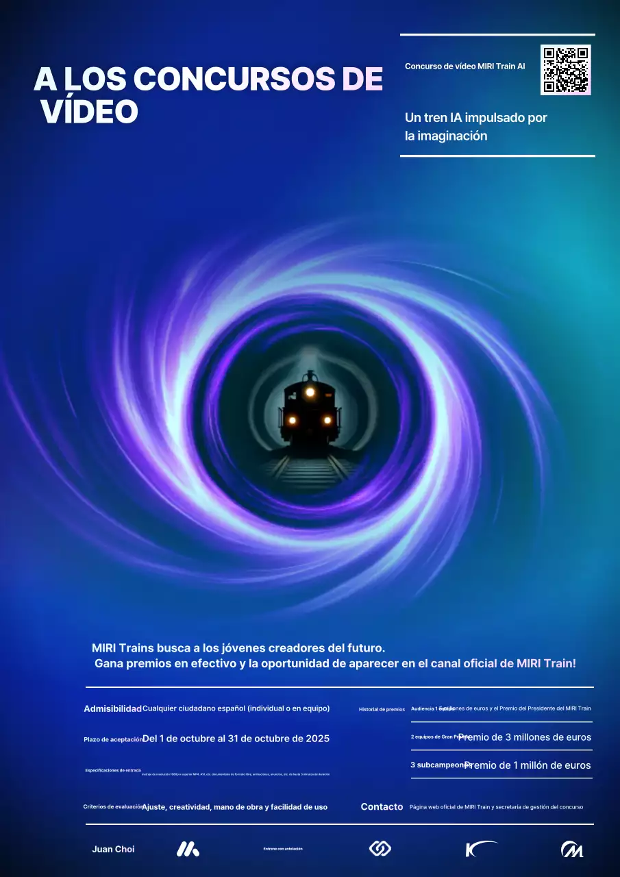 Promoción del concurso de generación de videos con IA sobre el agujero negro de la Aurora Espacial Azul