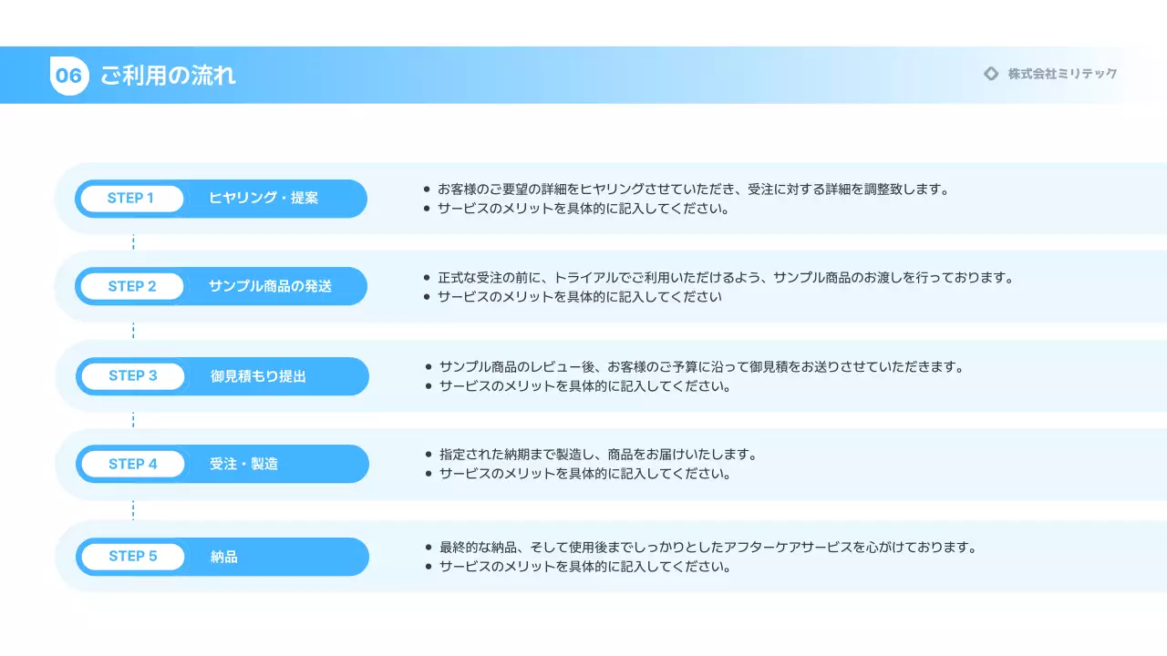 黒 モダン スマホアクセサリープレゼンテーション