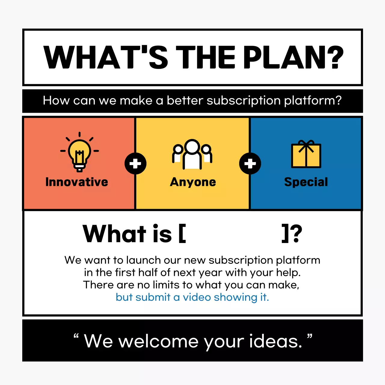 Internal Competition for Black Point Frame Concept