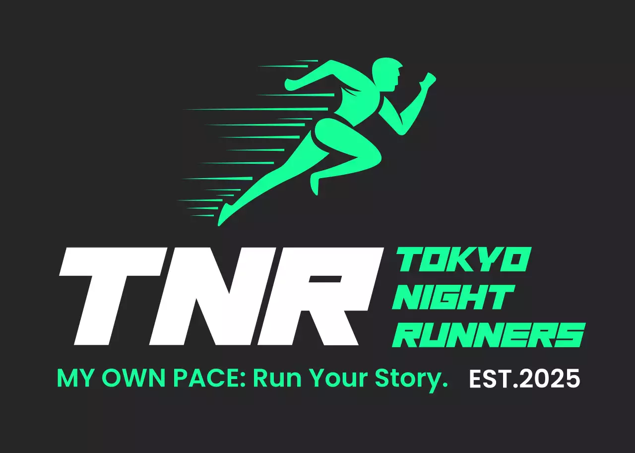 黒 クール ランニング ロゴ ランニング