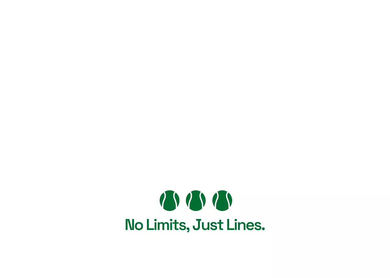 緑 シンプル スポーツ ロゴ テニス