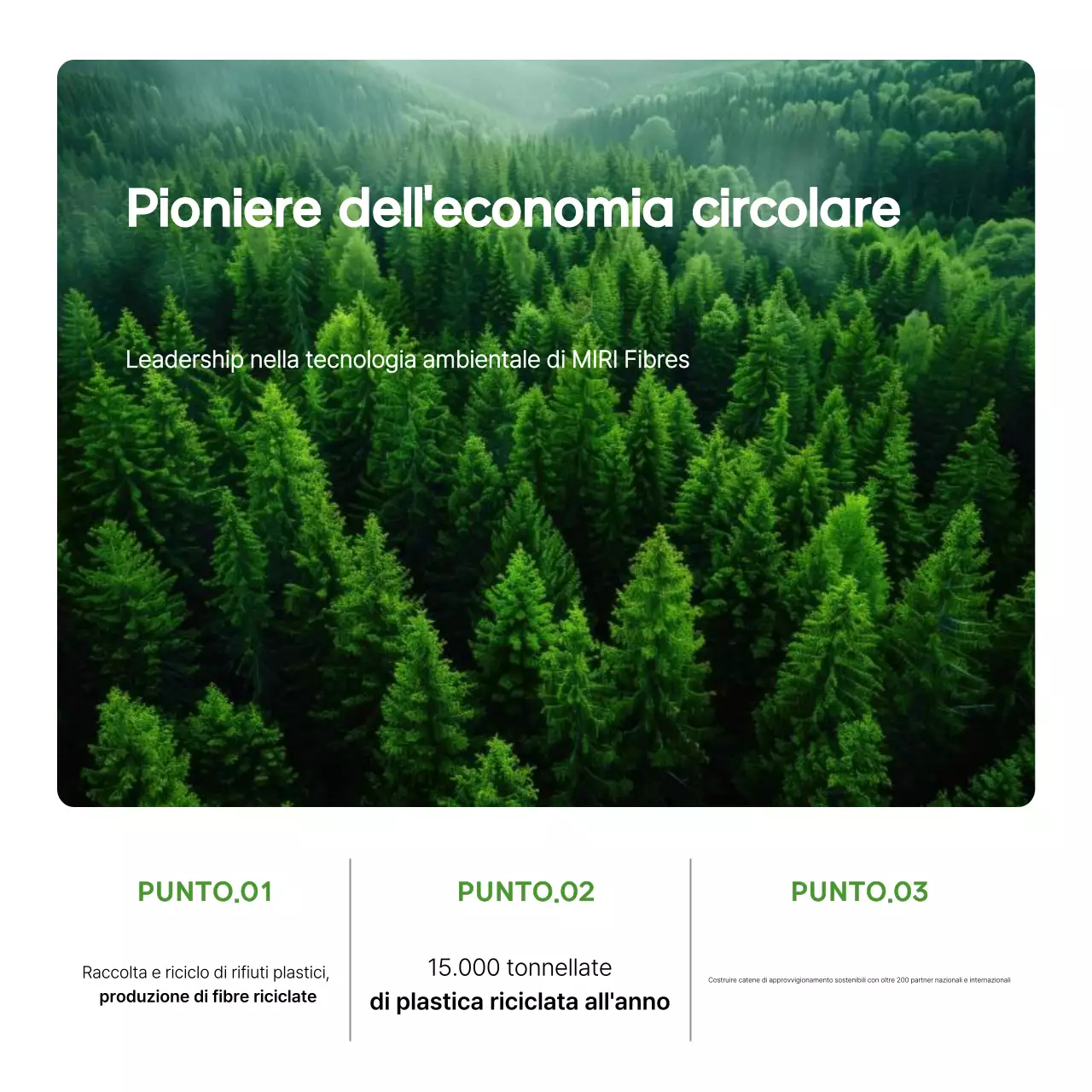Semplice campagna ambientale bianca