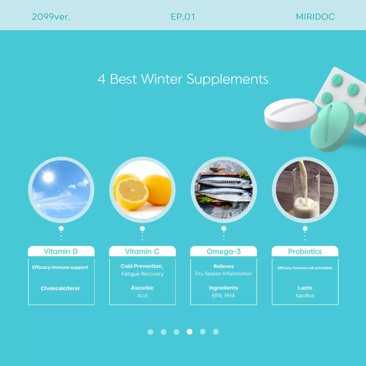 Sky Blue Modern Health Advertisement