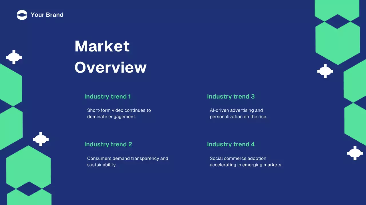 Blue Geometric Marketing Plan
