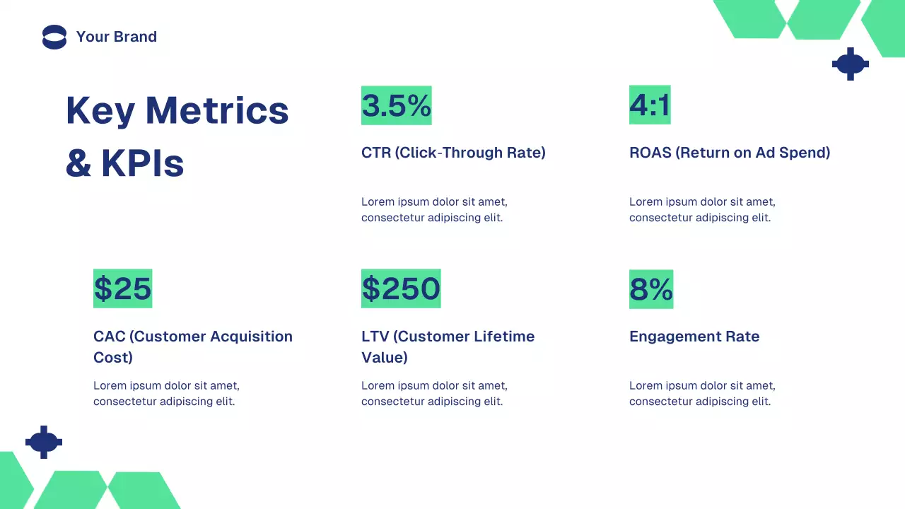Blue Geometric Marketing Plan