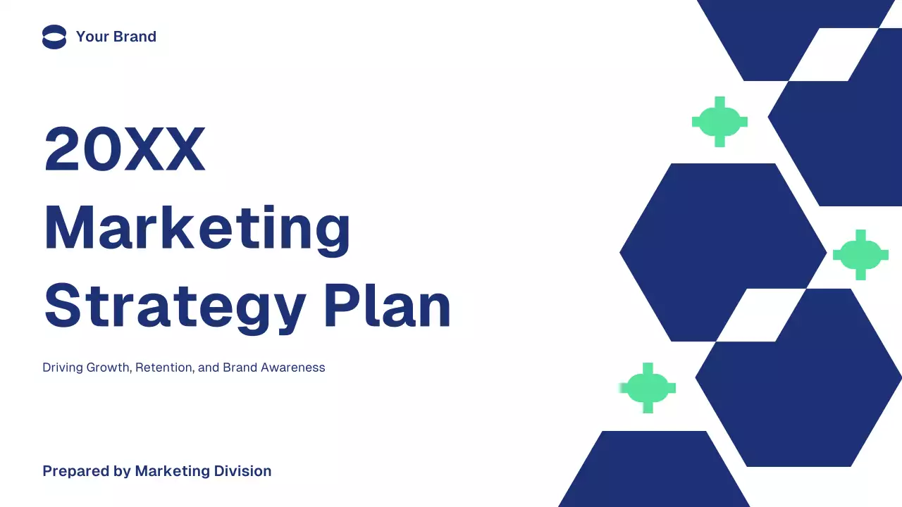 Blue Geometric Marketing Plan
