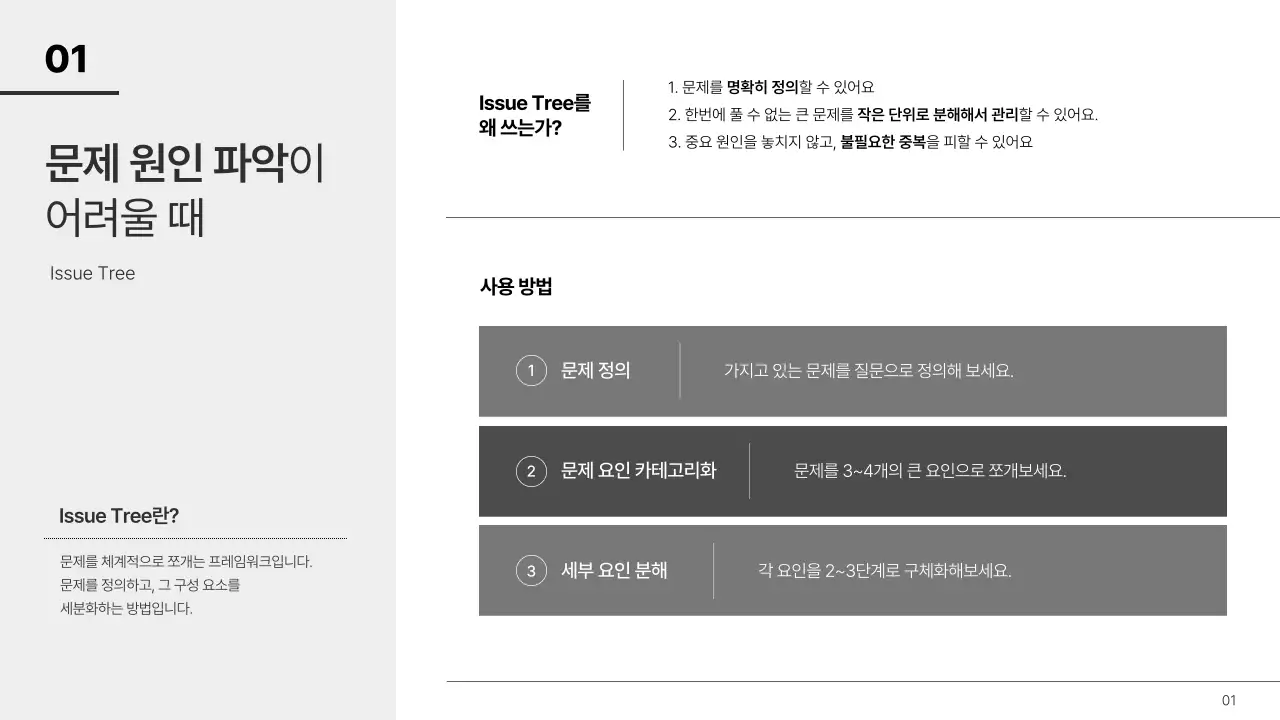 월간직장인 - 주니어 기획자를 위한 일잘러 템플릿
