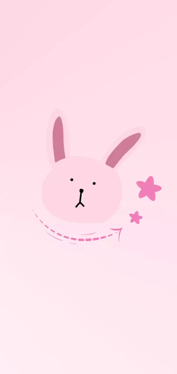 핑크 아기자기한 동물 스티커