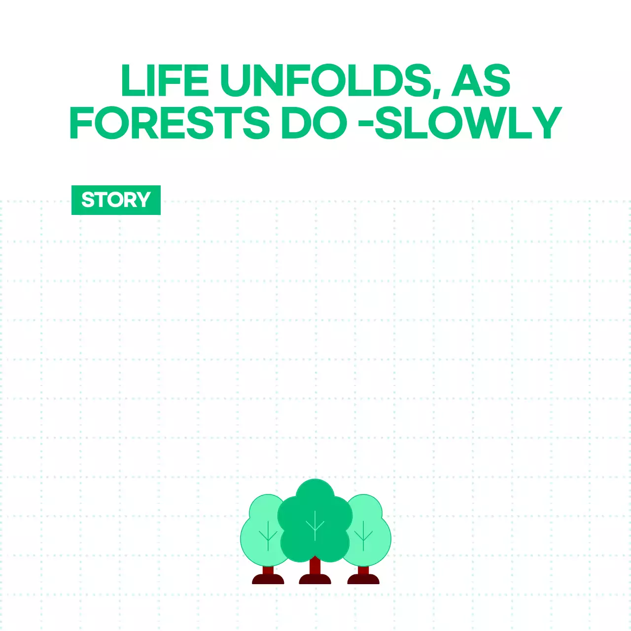 초록색 숲 환경 나무 메모지