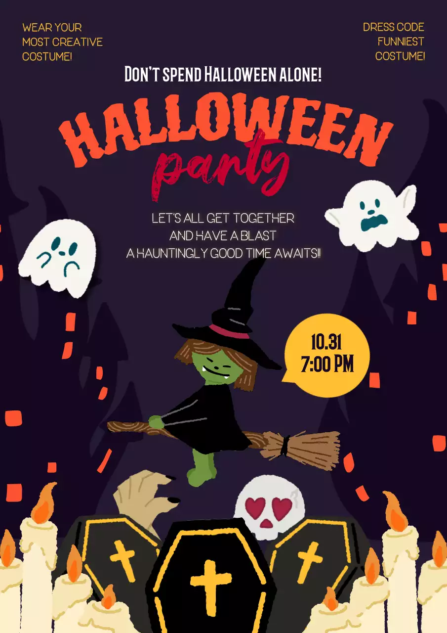 검정 팝 할로윈 축제 안내