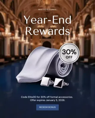 Silver Elegant Rewards Promotion Instagram Post