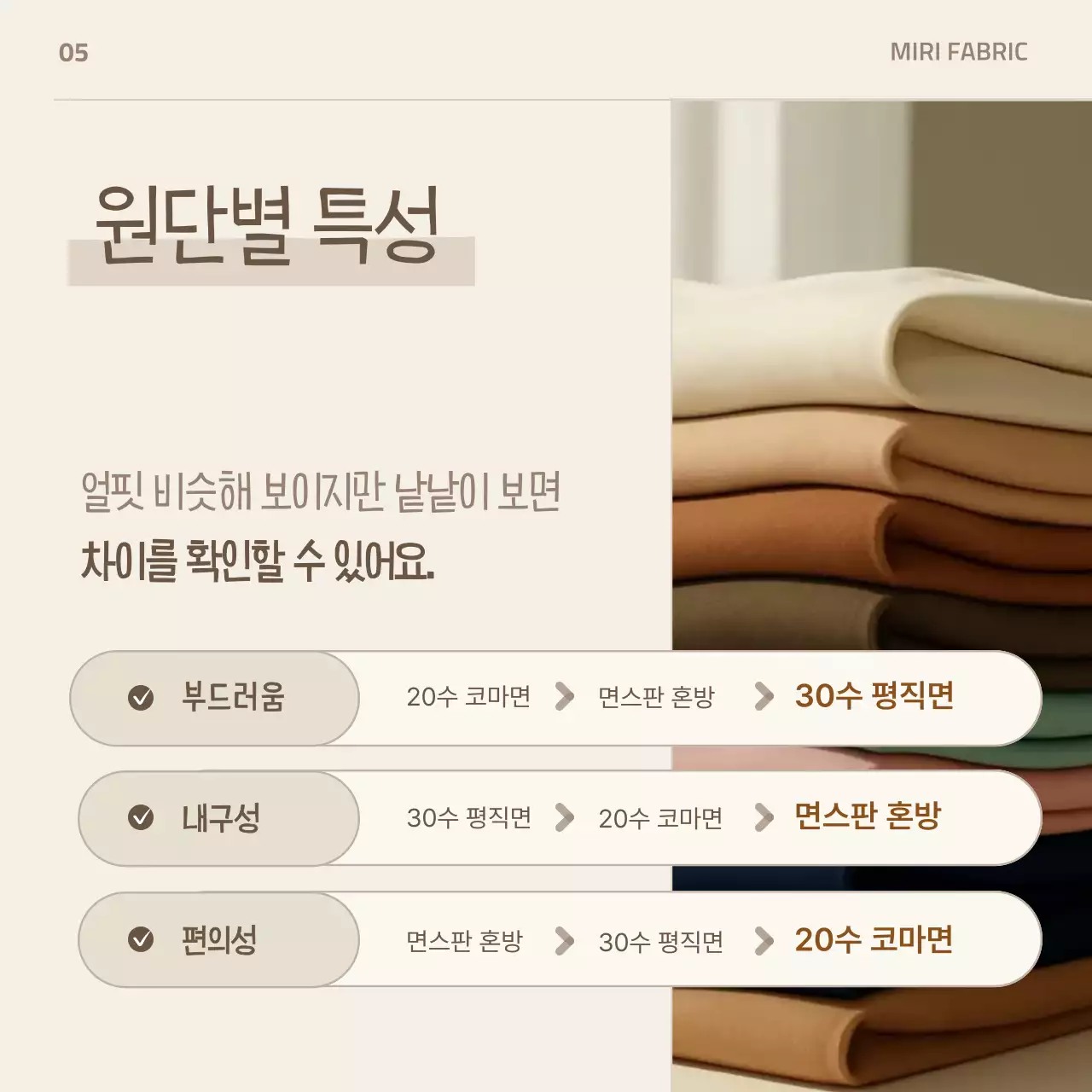 베이지 심플 패션 제품 소개