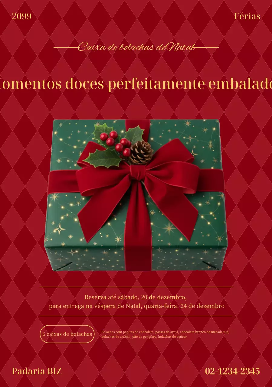 Promoção de Natal Red Premium