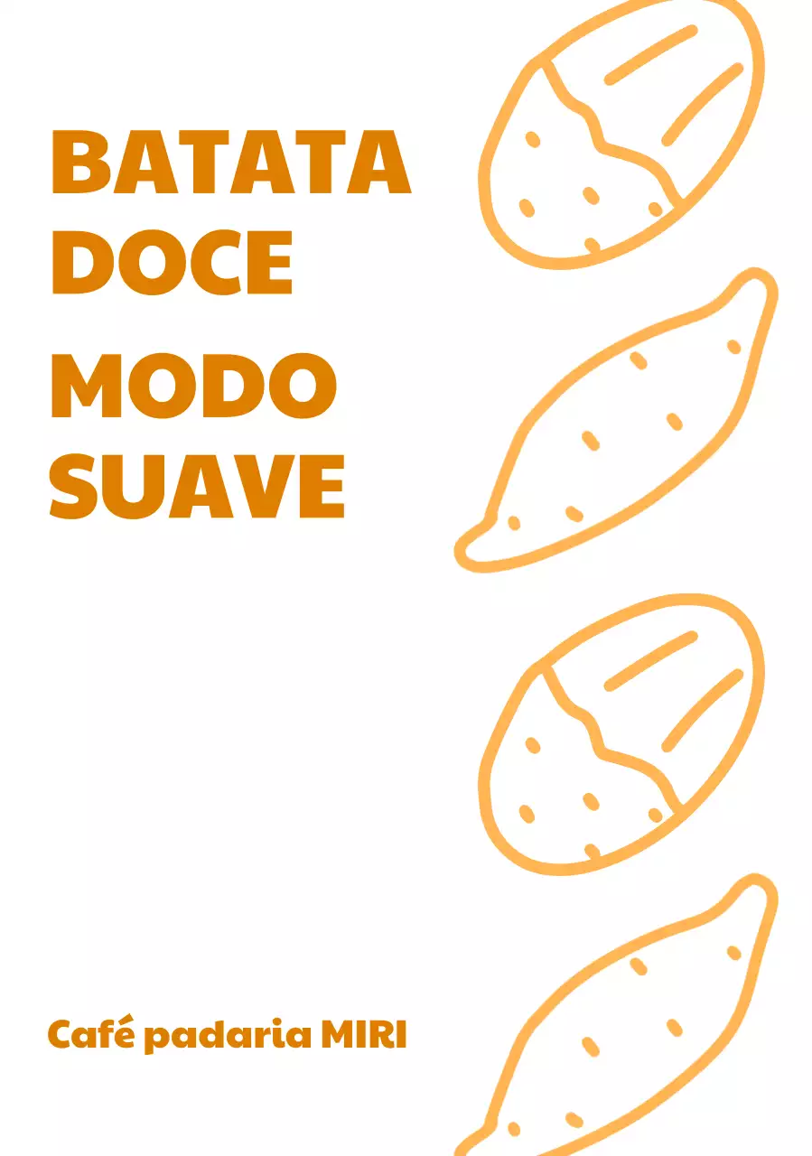 Anúncio da Orange Simple Bakery