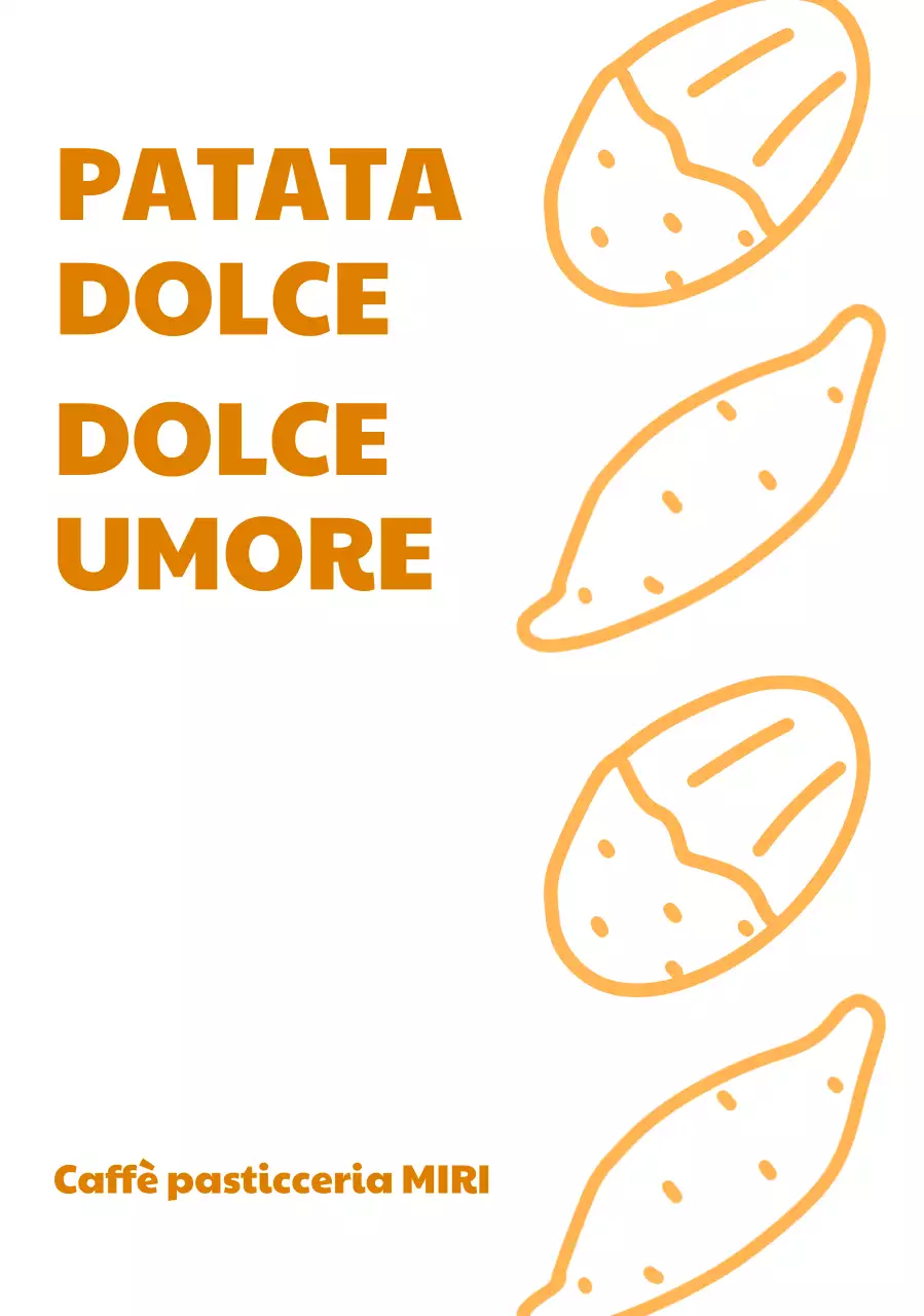 Pubblicità della Orange Simple Bakery