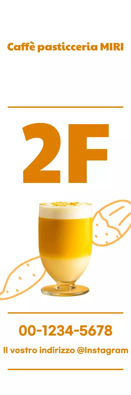 Guida Orange Simple Cafe