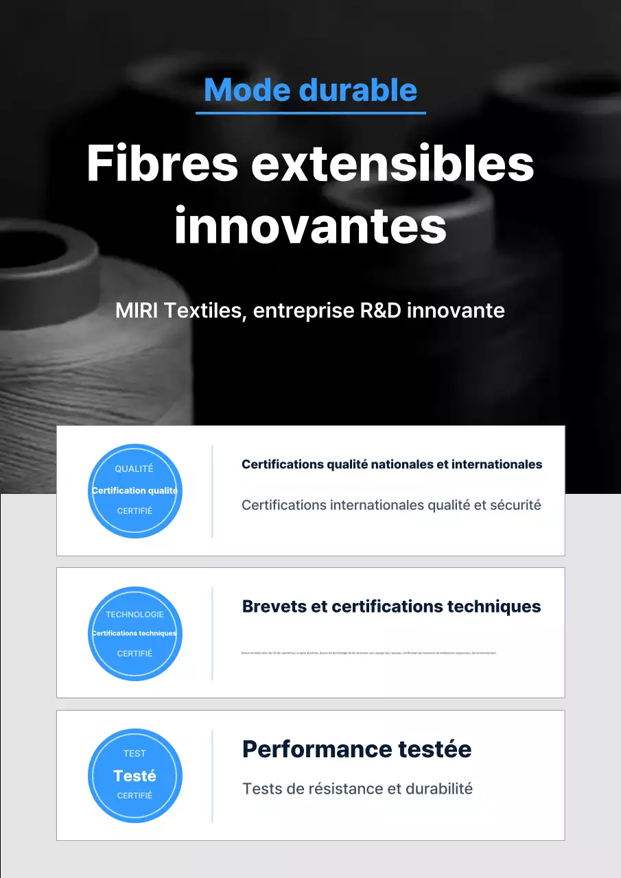 Promotion des produits textiles modernes noirs