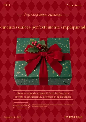 Promoción navideña Premium Roja