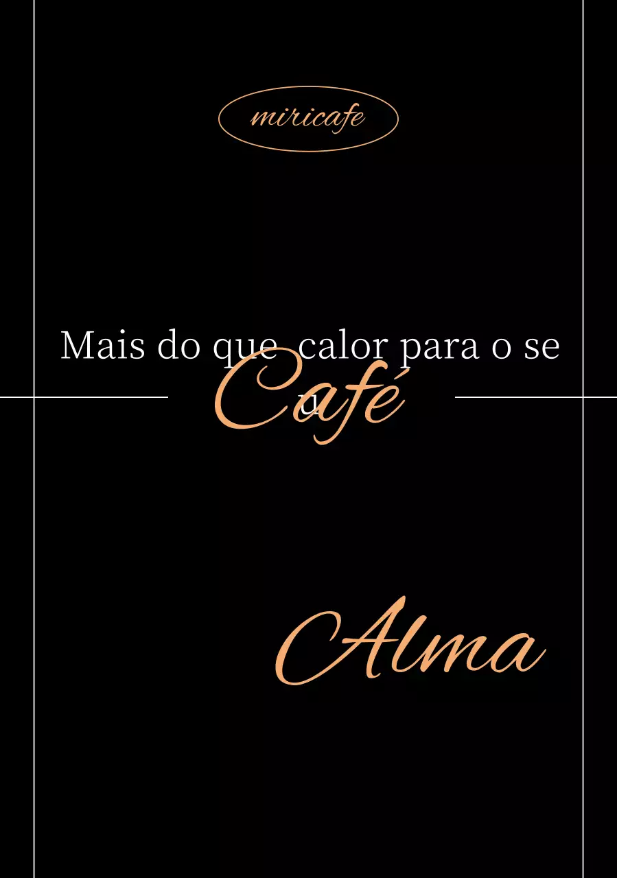 Anúncio do Black Modern Cafe