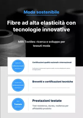 Promozione di prodotti tessili moderni neri