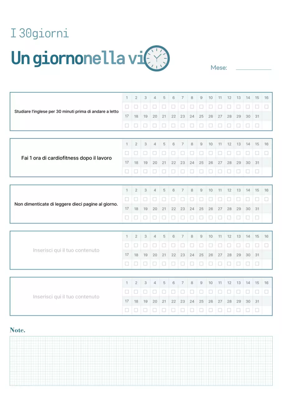 Diario Blue Simple Life