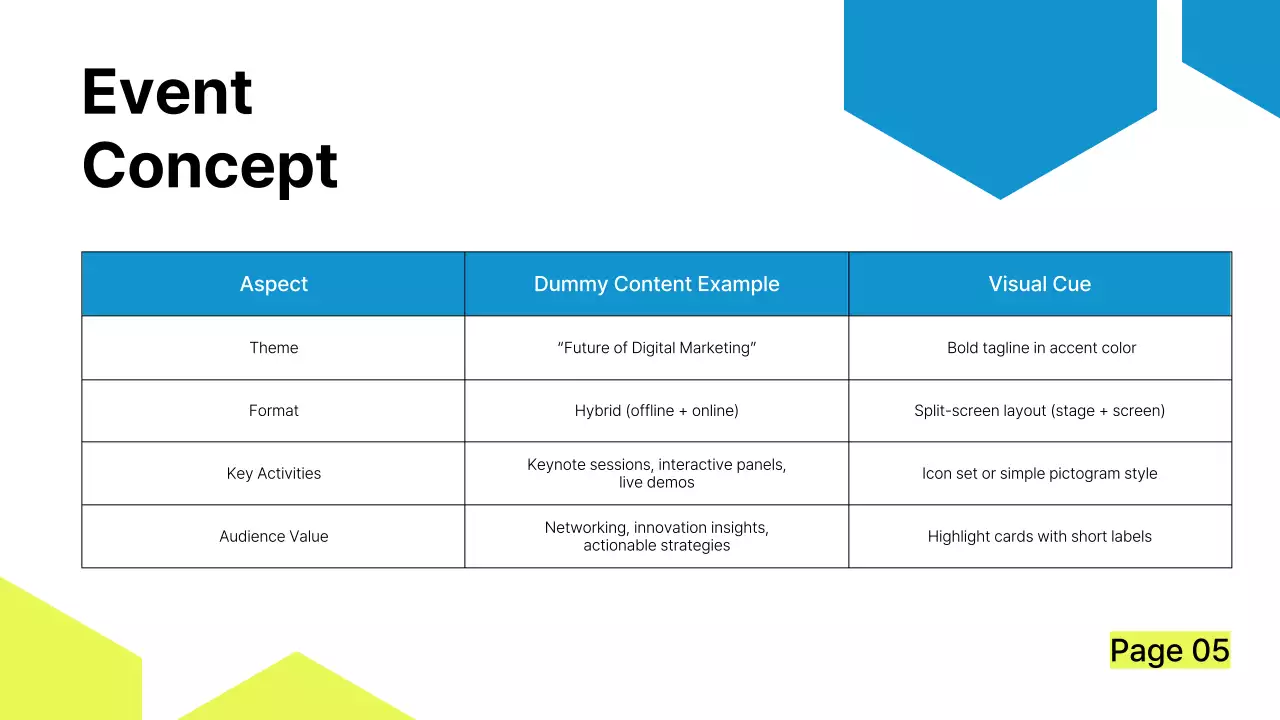 Blue Modern Marketing Proposal