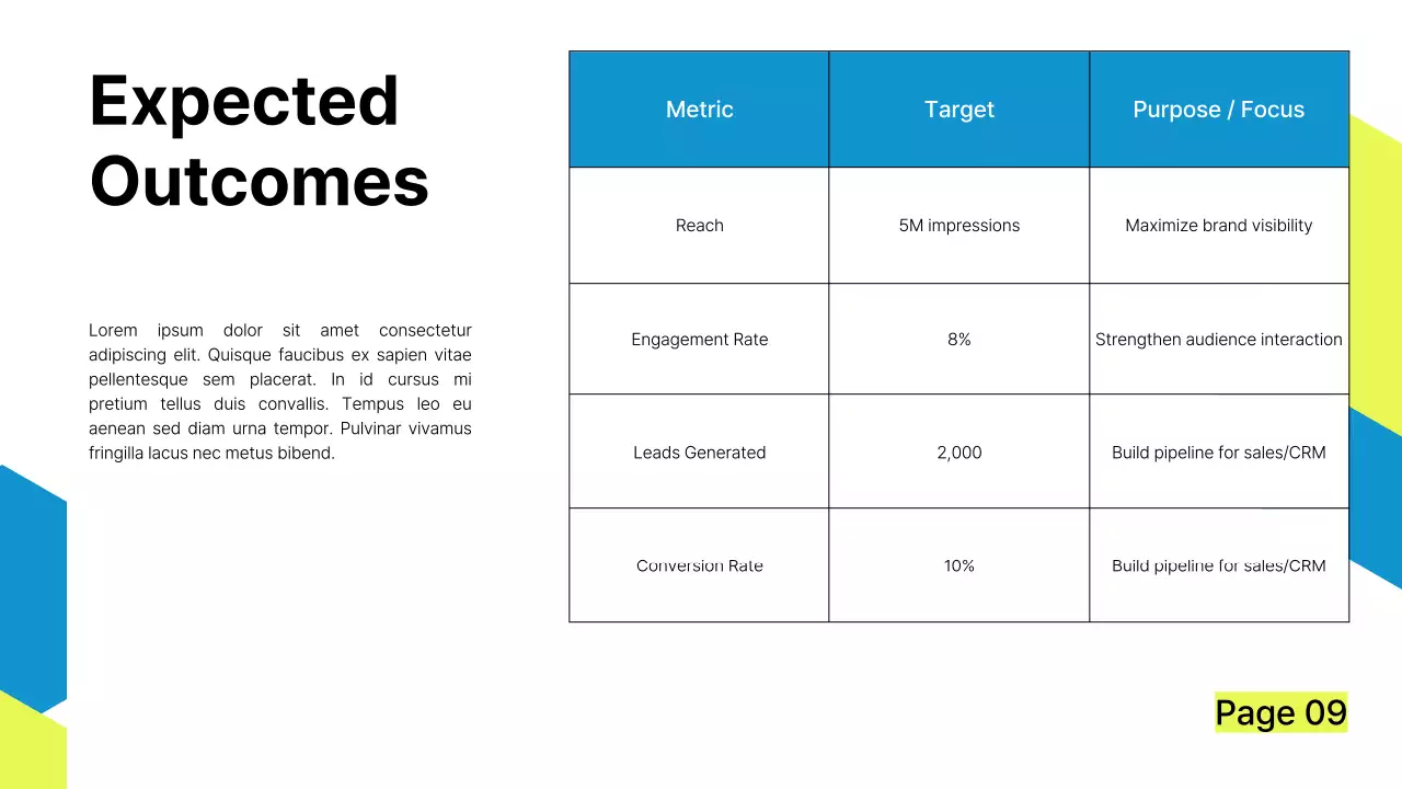 Blue Modern Marketing Proposal