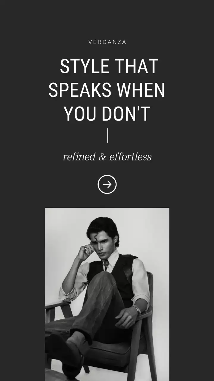 Black Elegant Fashion Advertisement Instagram Story