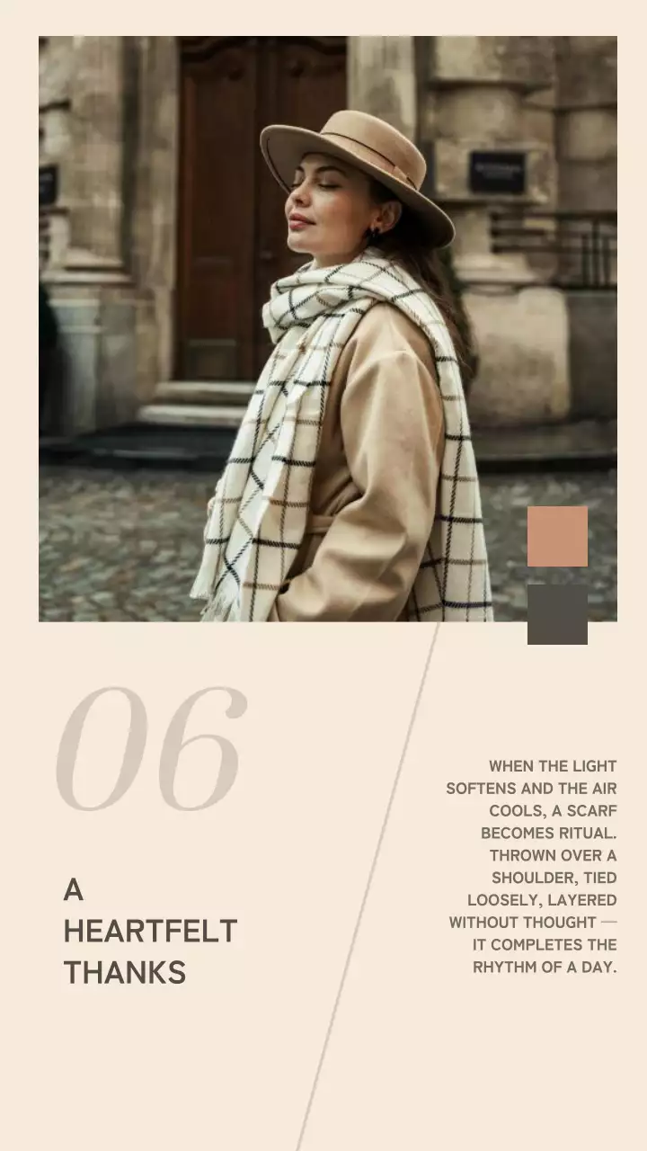 Iklan Mode Minimalis Beige di Instagram Story