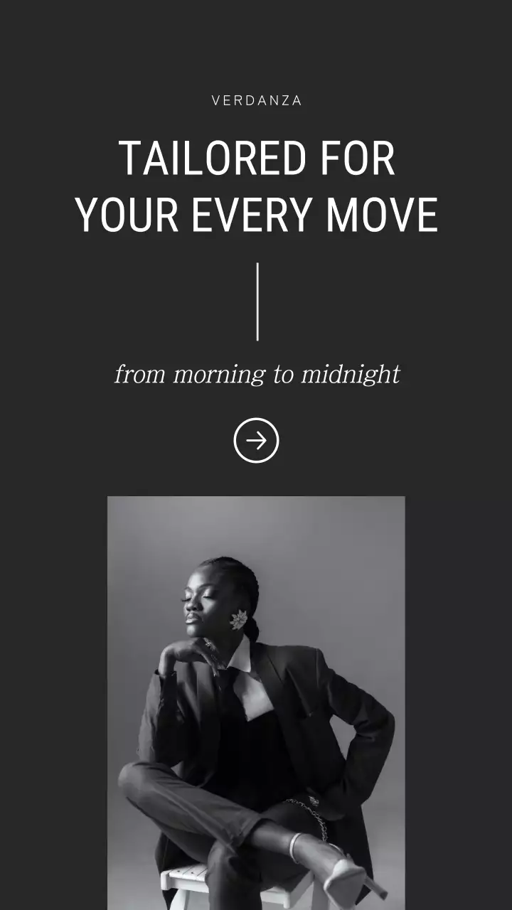 Black Elegant Fashion Advertisement Instagram Story