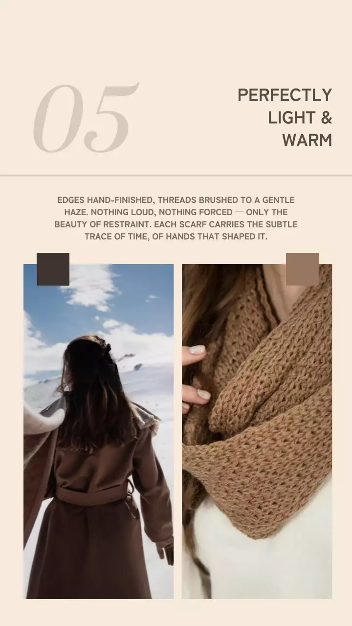 Iklan Mode Minimalis Beige di Instagram Story