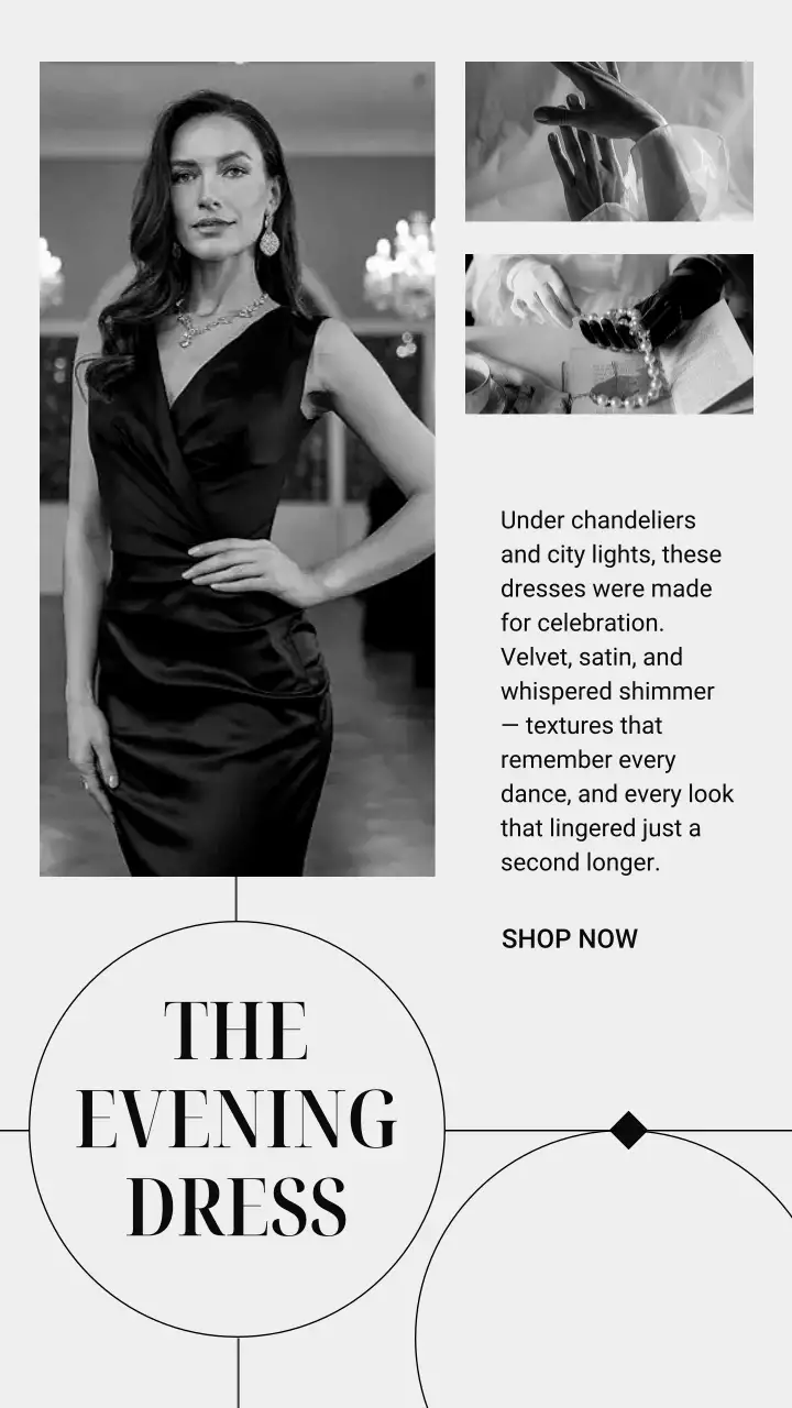 Black Elegant Fashion Advertisement Instagram Story