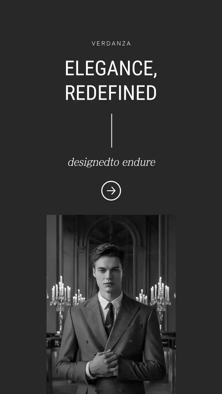 Black Elegant Fashion Advertisement Instagram Story